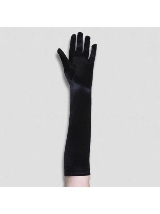 Other - Child's Black Stretch Long Gloves Costume Accessory OS